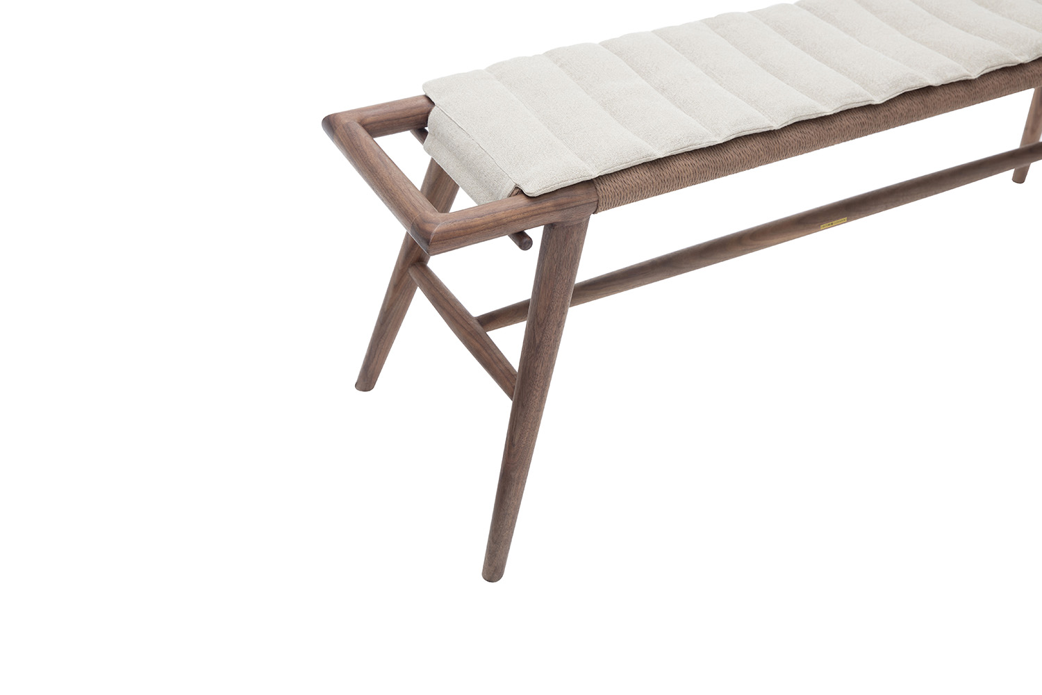 Woven Bench Living in Design